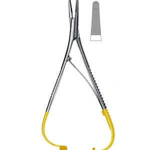 Portaagujas Mathieu de acero inoxidable, buen Material, fuente de alimentación Manual, servicios OEM, excelente juego de instrumentos de venta - Product Image 1