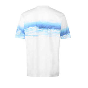 Camisetas Extra Grandes Estampadas para Hombre con Tela de Peso Medio, Ropa Casual OEM, Tela de Lona de Poliéster/Algodón con Ribete Frontal - Product Image 3