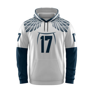 Sublimación personalizada para hombre Sudadera con capucha 100% algodón/poliéster Winter Manufacturing Company Shirt - Product Image 5