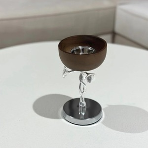 Quemador de incienso de sándalo aromático duradero hecho a mano en tono plateado decorativo de lujo hecho a medida TEMA DE Oriente Medio verano - Product Image 3