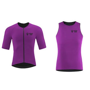 Kit de ciclismo unisex personalizado de secado rápido, ropa deportiva de poliéster 100%, ropa de equipo cómoda y transpirable - Product Image 3
