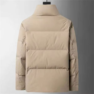 Chaqueta Acolchada de Invierno para Hombre, Tallas Grandes, Transpirable, con Cremallera, Cálida, Impermeable, con Capucha, Estilo Urbano, Algodón Acolchado, Venta al por Mayor - Product Image 6