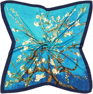 Bufandas cuadradas elegantes para mujer, tela suave ligera, accesorios de moda elegantes, ideales para suministro a granel - Product Image 1