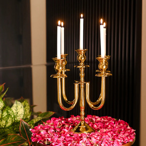 Nueva llegada Tea Light Holder Metal Decoración navideña para fiestas-Soporte de vela de hierro con caja de embalaje - Product Image 1