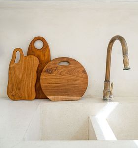 Tabla de cortar de madera de la mejor calidad con colores y tamaños personalizados para servir y cortar verduras y frutas - Product Image 3