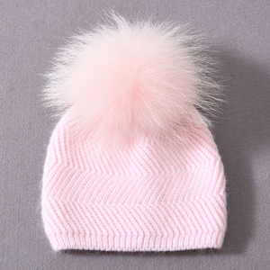 Gorro de lana barato al por mayor gorro de punto liso gorro de punto 100% lana Jacquard y logotipo bordado gorros Unisex - Product Image 6