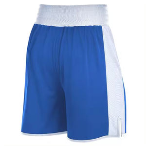 Pantalones cortos de Muay de Boxeo Tailandés de satén de alta calidad, sublimación personalizada impresa, ropa de gimnasio de artes marciales MMA, servicio OEM disponible - Product Image 3