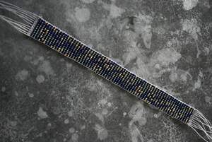 Pulsera Personalizada Tejida a Mano, Pulsera Trenzada Ajustable Hecha a Mano con Cuentas de Piedra Bordadas Coloridas Estilo Bohemio - Product Image 4