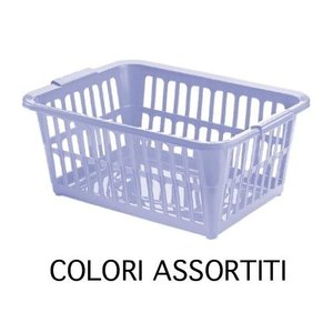 Cesta <b>plastica</b> (58x41x24cm) Assortito 8061012 - Product Image 1
