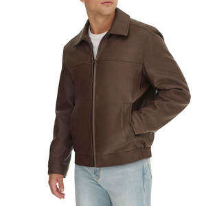 Chaquetas de Cuero para Hombre a Precio Económico, Nueva Colección de Chaquetas de Cuero para Hombre de Invierno, Chaqueta de Cuero con Color Personalizado - Product Image 1