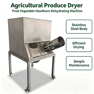 Fruit <b>Vegetable</b> Dryer Workshop Equipment <b>For</b> Hawthorn Dehydration <b>For</b> Farm And Food Processing Plant Application - Product Image 1
