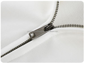 High Quality Custom Double Size Zipper 460g 100% Cotton Full Zip Up Hoodies Zip Collar Women's Men's Hoodies - Product Image 6