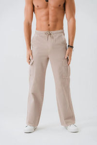 Custom Made 100% Cotton <b>Men's</b> Baggy <b>Denim</b> Pants Stonewashed Streetwear Wide Leg Jeans OEM Manufacturer Serviced - Product Image 5