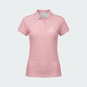 Proveedor Directo de Fábrica, Precio Económico, Ropa Casual Transpirable, Precio al por Mayor, Camiseta Polo para Mujer 100% Algodón con Logotipo Personalizado - Product Image 4