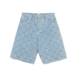 Nuevos pantalones cortos de mezclilla transpirables personalizados para hombres verano Casual cintura media alta calidad 100% algodón logotipo personalizado aceptado al por mayor - Product Image 1