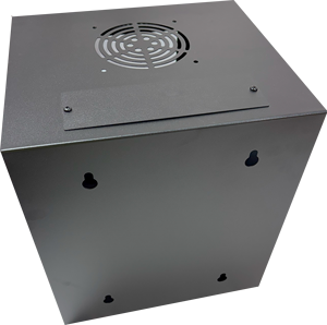 Gabinete de Red de Pared TRICOM Mini Rack Mural 6U (6U 10") Metálico - Product Image 4