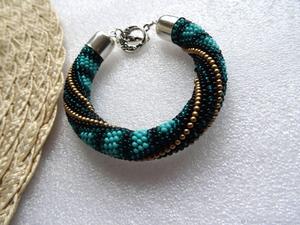 Pulsera de cuentas de cristal de colores mezclados de calidad superior Brazaletes de boda de estilo moderno Pulseras de cuentas de moda - Product Image 5