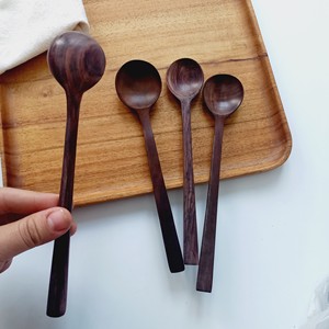 Juego de Cubiertos de Madera de Palisandro VITRAPRO SP-ET05, Diseño Rústico, para Camping, Ecológico, Hecho a Mano, Natural, de Alta Calidad, Ligero y Duradero - Product Image 5