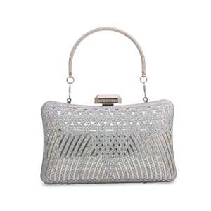 Pochette argentée P23845 pour femme - Product Image 3