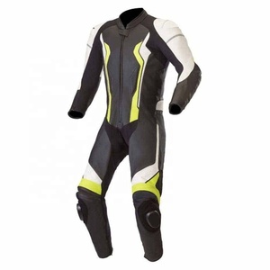 Venta al por mayor de traje de carreras de motos personalizado % de cuero de vaca de talla grande diseño personalizable impermeable transpirable ropa deportiva - Product Image 5