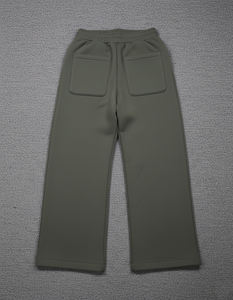 Pantalones Deportivos de Algodón 100% para Hombre, Estilo Casual, Lavados, con Logotipo Personalizado Impreso en DTG, Transpirables, con Cordón, Novedad 2025 - Product Image 2