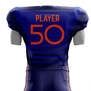 Ensemble de maillot de football américain pour adultes de grande taille, respirant et haute performance, 100% coton, anti-UV - Product Image 5