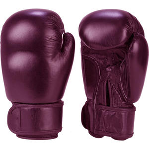 Etiqueta privada BE-77 Guantes de boxeo profesionales para hombres adultos Cuero de PU personalizado Impermeable Antideslizante al aire libre Sparring Kickboxing - Product Image 2