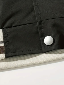 Chaqueta de béisbol de lana reversible de lujo para hombre, chaqueta universitaria estilo Letterman, chaqueta de bordado alto para hombre - Product Image 5