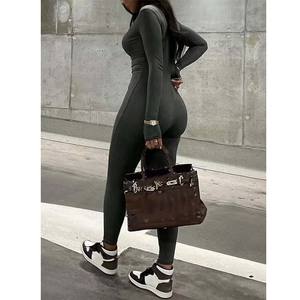High Stretch Workout Jumpsuit <b>Tights</b> <b>Women</b> Active Wear One Piece Bodysuit Sports Jumpsuit Sets <b>for</b> <b>Women</b> <b>Compression</b> Jumpsuit - Product Image 4