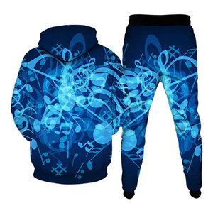 Survêtement de fitness décontracté pour hommes, vêtements de sport d'hiver de haute qualité, meilleure vente, ensemble pour adultes grande taille avec logo personnalisé, sublimation - Product Image 2