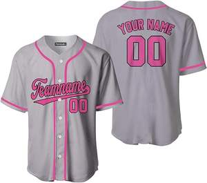 Vente en gros d'uniformes de baseball brodés personnalisés vêtements d'équipe sportive pour hommes uniformes de baseball et de softball de haute qualité - Product Image 4