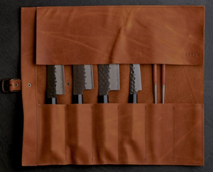 Bolso enrollable de hotel ecológico personalizable de alta calidad con cierre de hebilla de diseño moderno cuero duradero del fabricante indio - Product Image 3