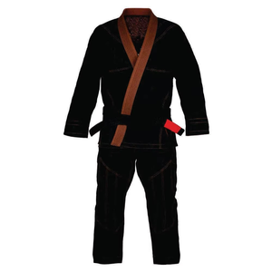 Kimono de Jiu Jitsu Ligero, Uniforme de Karate Gi para Entrenamiento de Artes Marciales, Cinturón Incluido, Compatible con Judo/Aikido - Product Image 1