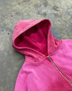 Premium Quality Trendiness Custom Oversized <b>Mens</b> Zip up Hoodie Dtg Streetwear Sun Faded Zip up Hoodie Double Zip Hoodie for <b>Men</b> - Product Image 5