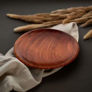 Assiette en bois légère pour les voyages et le camping, utilisation traditionnelle et pour les fêtes - Product Image 6