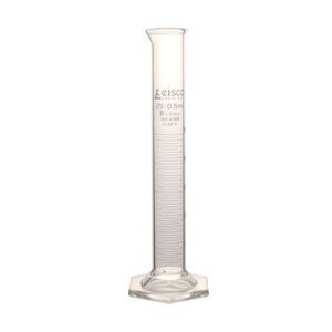 Cylindre gradué de 25 ml en verre borosilicate avec pied en verre - Product Image 1