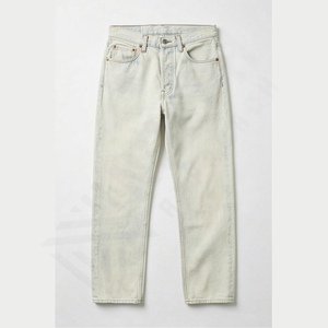 Pantalones Vaqueros de Mezclilla para Hombre, 100% Algodón, 5 Bolsillos, Nuevo Diseño, Corte Holgado, Piernas Redondeadas, Paisley, Venta al por Mayor de Fábrica, Mejor Precio - Product Image 1