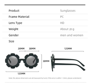 Bulk Custom Logo <b>Sunglasses</b> New Multi-color Fashion Children Kids Sunflower <b>Sunglasses</b> - Product Image 2