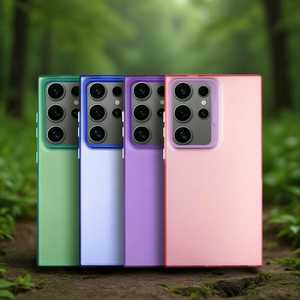 Funda Metálica para Teléfono Móvil A55, TPU+PC, Resistente a Impactos, Electrochapada, IMD, Duradera - Product Image 1