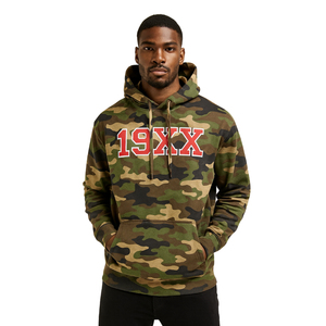 KAP Camo Pullover Sudadera con capucha Mezcla de algodón Ropa de fraternidad griega Personalizada Divine Nine HBCU Greek Life Streetwear con Año de fundación - Product Image 1