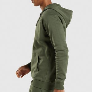 500gsm Cotton Custom Drop Shoulder Hoodies Boxy Fit Zip-up Oversize Sun Faded Heavyweight Hoodie Sweatshirt <b>For</b> <b>Men</b> - Product Image 6