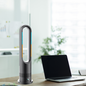 Ventilador de Torre sin Aspas con Protección Térmica, Motor de CC de Ahorro de Energía, Ventilador de Circulación Silencioso y Delgado con 8 Niveles de Ajuste de Flujo de Aire - Product Image 6