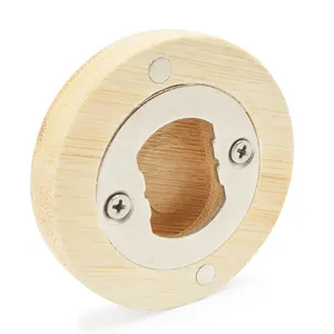 Cavatappi e Apribottiglie Personalizzato in Bambù a Forma di Maialino - Gadget Unico - Product Image 1