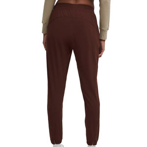 กางเกงจ็อกเกอร์ผู้หญิงสตรีทแวร์สั่งทำโลโก้ขายส่ง เอวสูง ผ้าฟลีซลำลอง สไตล์สปอร์ต - Product Image 2