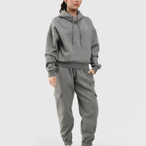 เสื้อฮู้ดซิปสั้นคอเต่าผ้าฝ้าย 100% ระบายอากาศได้ดี ไม่เป็นขุย สำหรับผู้ชายและผู้หญิง ลายโลโก้แบบกำหนดเอง สำหรับฤดูใบไม้ร่วง - Product Image 1