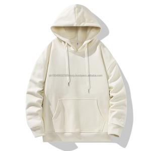 Unisex 100% Cotton Sweatshirt High Quality Winter <b>Fleece</b> Crew Neck Pullover with Custom Logo Embroidery Solid for <b>Men</b> Women - Product Image 6