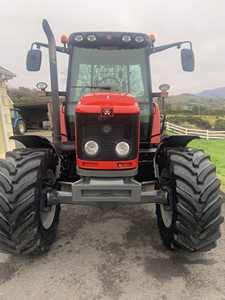 Wholesale Massey Ferguson MF5455 High-Performing Wheel <b>Tractor</b> 2WD/4WD 8-120HP Engine Core Component Included <b>Used</b> <b>Tractors</b> - Product Image 4