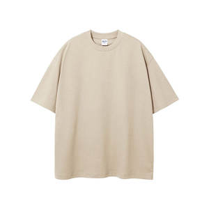 T-shirt personnalisé pour homme, noir, 100% coton, poids lourd, impression numérique, écologique, respirant, t-shirt de haute qualité - Product Image 3