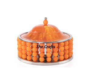 Plato Calentador de Acero Inoxidable con Diseño Moderno y Decoración Meena, Calidad Premium, Tamaño y Logotipo Personalizables para Exhibición de Buffet - Product Image 5