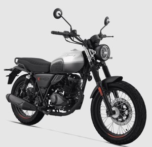 Avant. Rayons de roue NOUVEAU STOCK Striking. Moto moderne X-LIGHT 125 MAINTENANT EN STOCK - Product Image 1